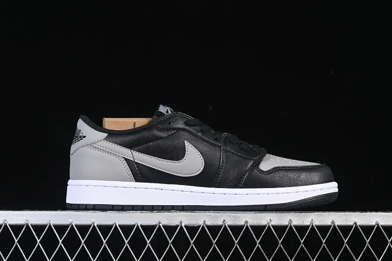 All categories Air Jordan Jordan series basketball shoes Air Jordan 1 Low Air Jordan 1 Low OG "Shadow" AJ1 Joe 1 shadow gray low-top cultural casual sneakers CZ0790-003